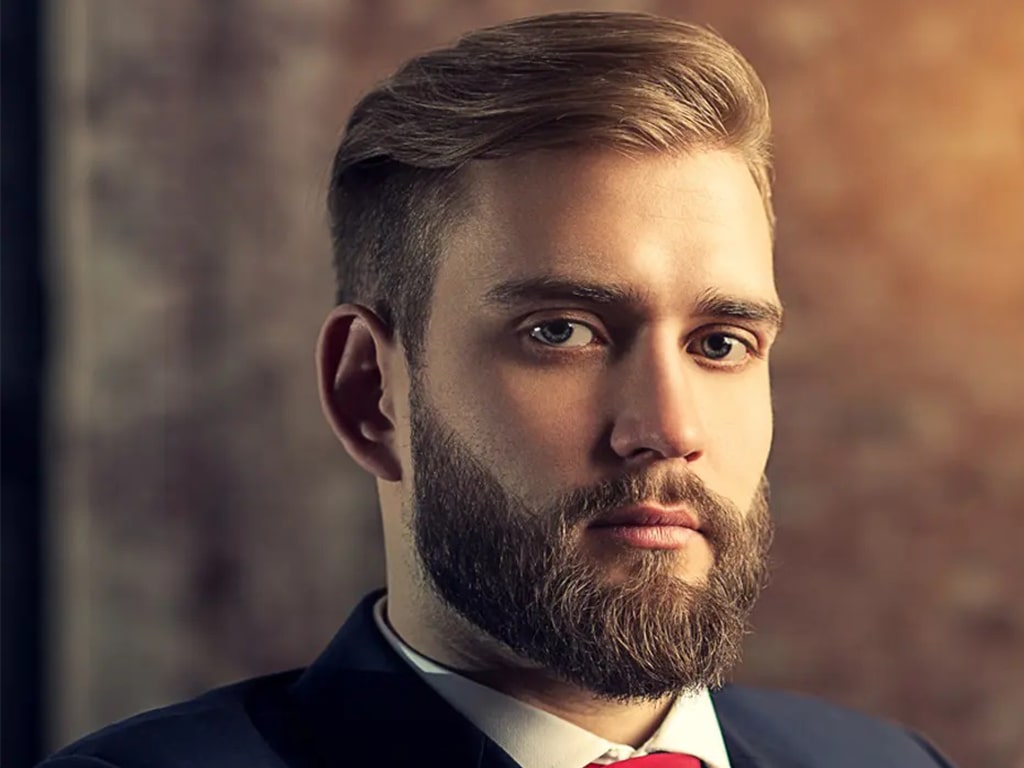 مدل ریش کامل و بلند مردانه با ظاهری سنتی
